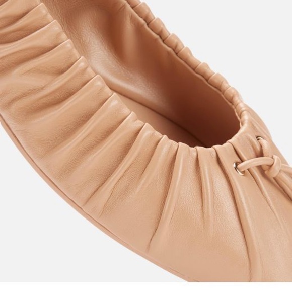 COACH - Eleanor Leather Ballet Flats - Picture 6 of 8